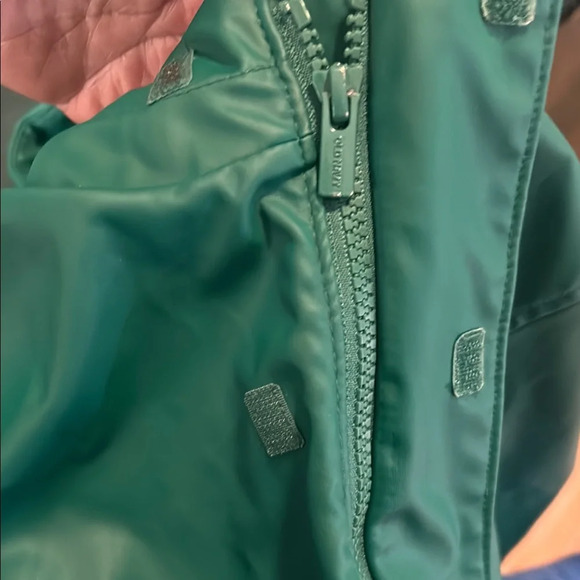 Old Navy Kids' Teal Hooded Raincoat - Picture 7 of 9